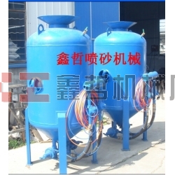 鑫哲防腐噴砂機，除銹噴砂機，鋼結(jié)構(gòu)除銹噴砂機