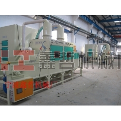鑫哲-自動(dòng)噴砂機(jī)，自動(dòng)輸送式噴砂機(jī)，通過(guò)式噴砂機(jī)，通過(guò)式生產(chǎn)線