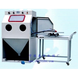 XZ-9080F推車轉(zhuǎn)盤噴砂機，轉(zhuǎn)盤式噴砂機，手動噴砂機